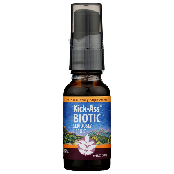 Cold, Flu & Allergy WishGarden Herbs Kick-Ass Biotic hero