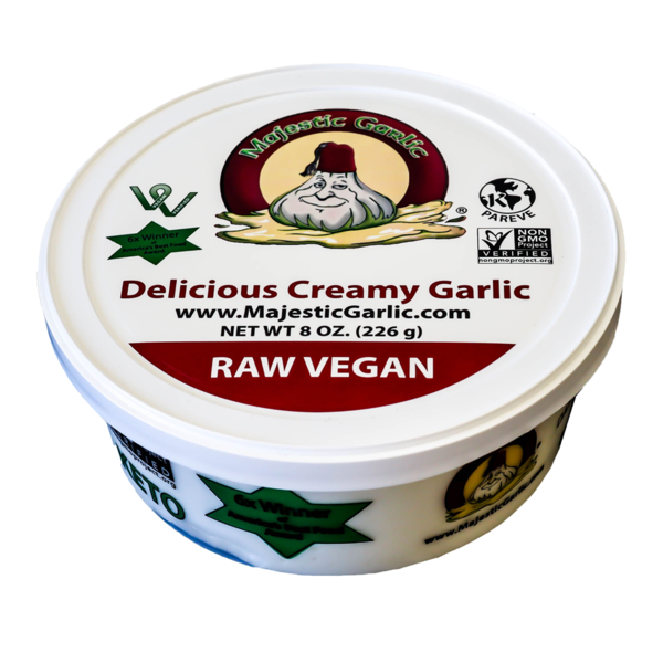 Other Creams & Cheeses Majestic Garlic Raw Vegan, Delicious, Creamy Garlic Spread, Original hero