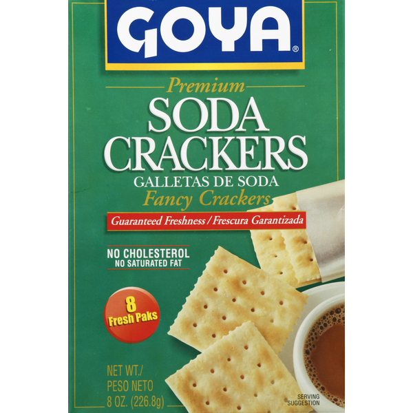 Crackers Goya Premium Soda Crackers hero