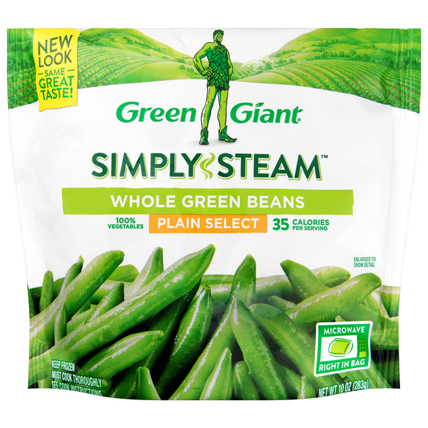 Frozen Produce Green Giant Whole Green Beans, Plain Select hero