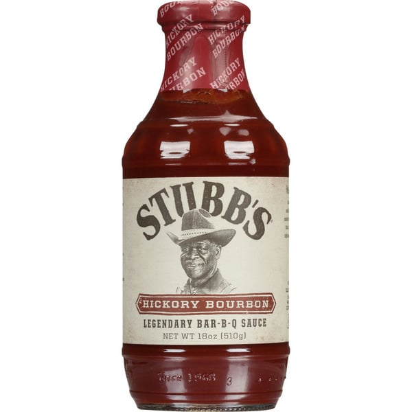 Marinades & Meat Preparation Stubb's® Hickory Bourbon Barbecue Sauce hero