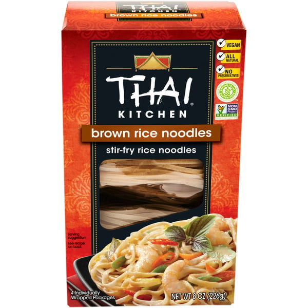 Asian Foods Thai Kitchen Gluten Free Brown Rice Noodles hero