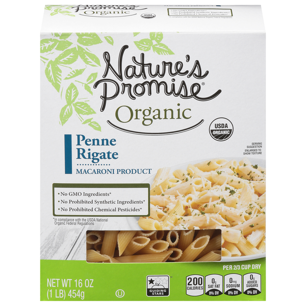 Dry Pasta Nature's Promise Penne Rigate hero