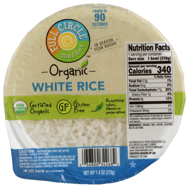 Grains, Rice & Dried Goods Full Circle White Rice hero