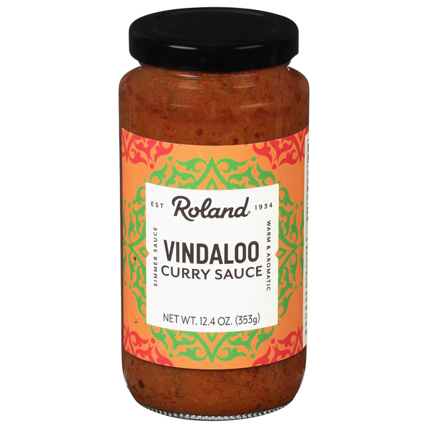 Indian Foods Roland Foods Curry Sauce, Vindaloo hero