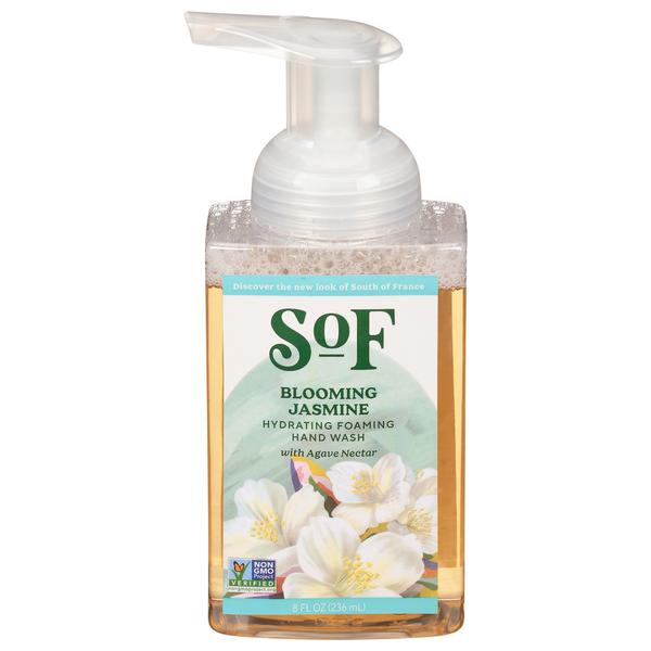 Body Lotions & Soap SoF Handwash, with Agave Nectar, Hydrating, Foaming, Blooming Jasmine hero