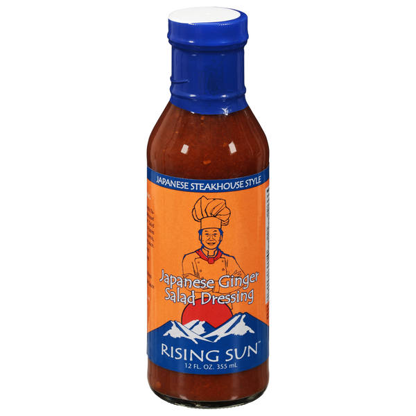 Asian Foods Rising Sun Farms Salad Dressing, Japanese Ginger hero