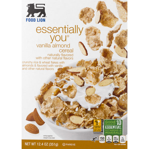 Cereal Food Lion Essentially You Vanilla Almond Cereal hero