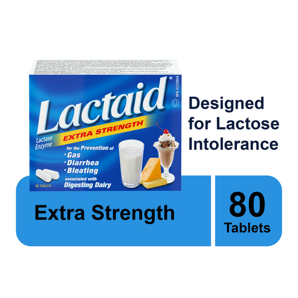 Digestion Lactaid Extra Strength Tablets hero