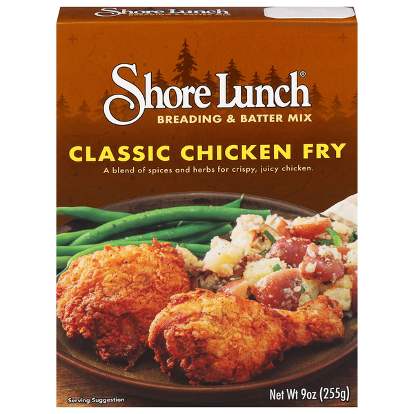 Marinades & Meat Preparation Shore Lunch Chicken Breading Mix, Classic Fried Chicken hero