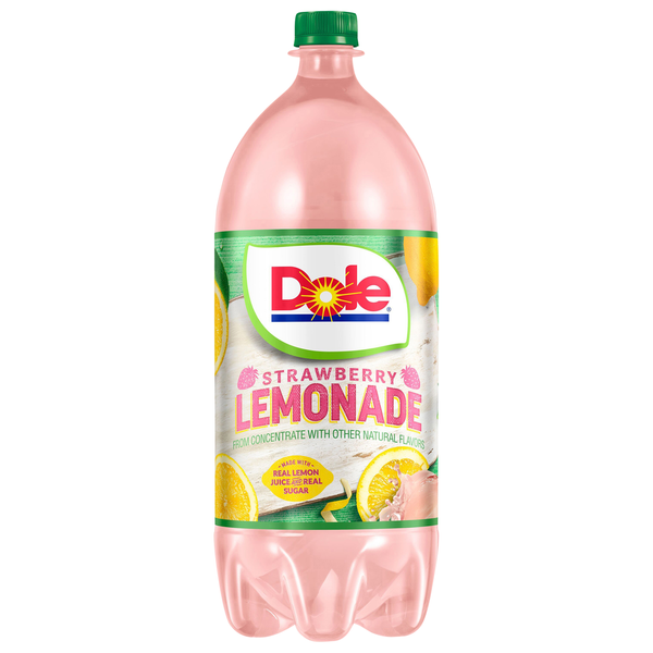 Juice & Nectars Dole Lemonade, Strawberry hero