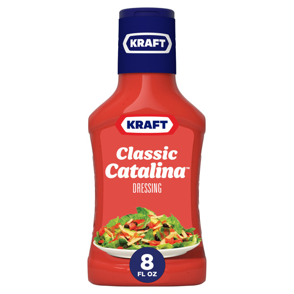 Salad Dressing & Toppings Kraft Classic Catalina Salad Dressing hero