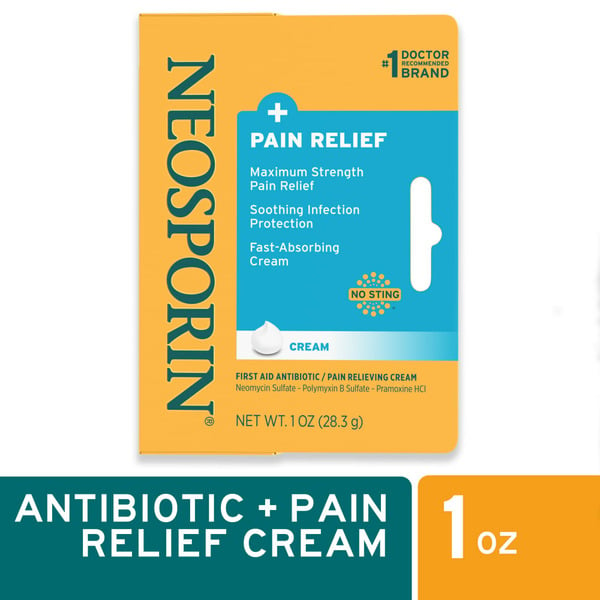 First Aid NEOSPORIN + Pain Relief Dual Action First Aid Antibiotic Cream hero