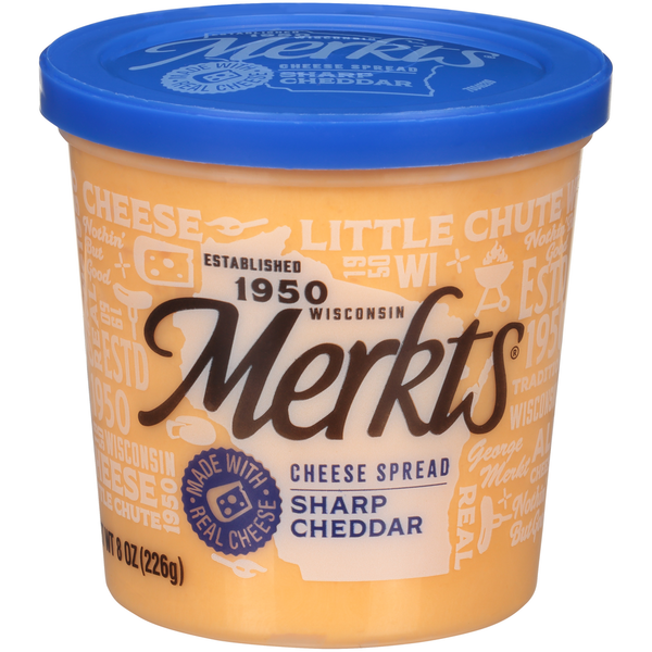 Spreads Merkts Sharp Cheddar Cheese Spread hero