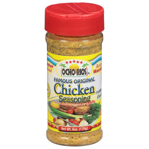 Ocho Rios Seasoning, Chicken, Famous, Original hero