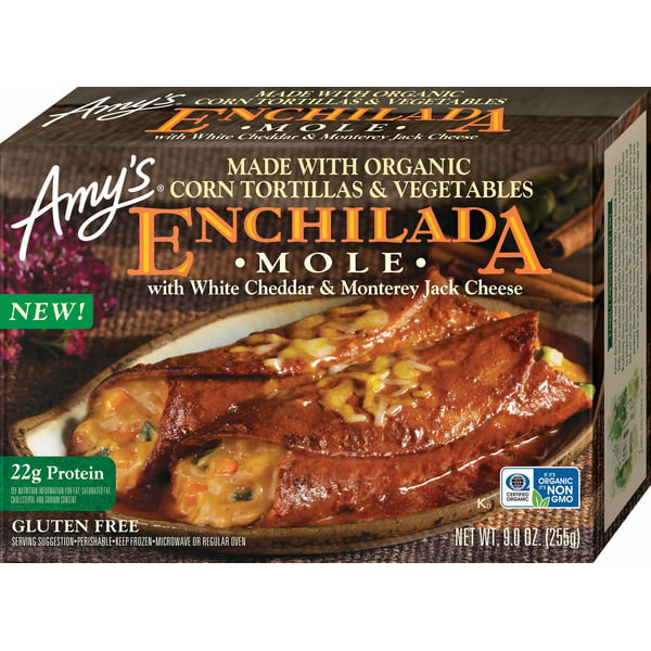 Amy's Kitchen Mole Cheese Enchilada hero