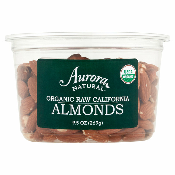 Nuts & Dried Fruit Aurora Organic Raw California Almonds hero