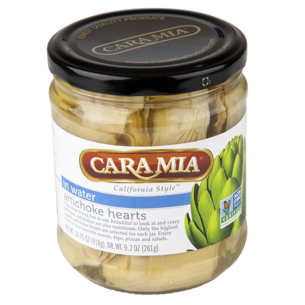 Canned & Jarred Vegetables Cara Mia Artichokes in Water hero