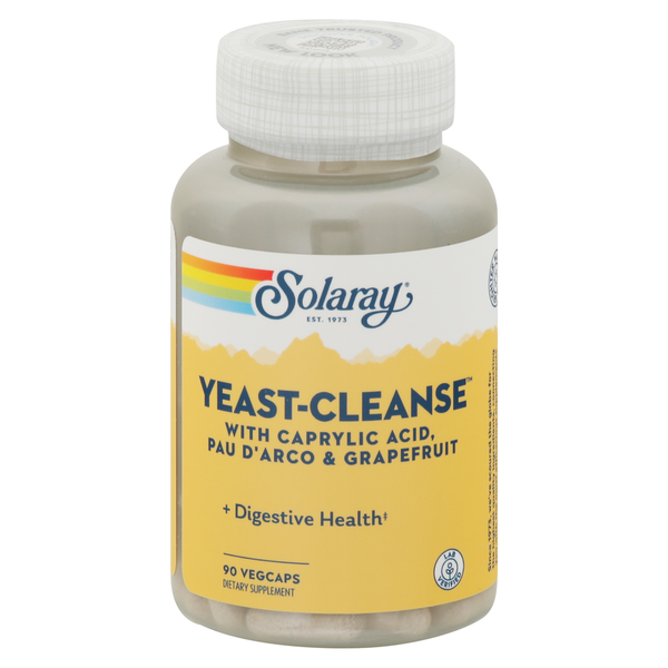 Supplement Combinations Solaray Yeast-Cleanse, VegCaps hero