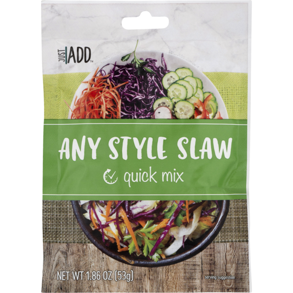 Preserved Dips & Spreads Just Add Just Quick Mix, Any Style Slaw, Pouch hero