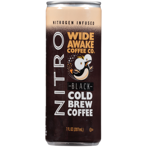 Wide Awake Nitro Black Cold Brew 100% Arabica Coffee hero