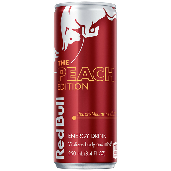 Energy & Sports Drinks Red Bull Peach Edition Energy Drink hero