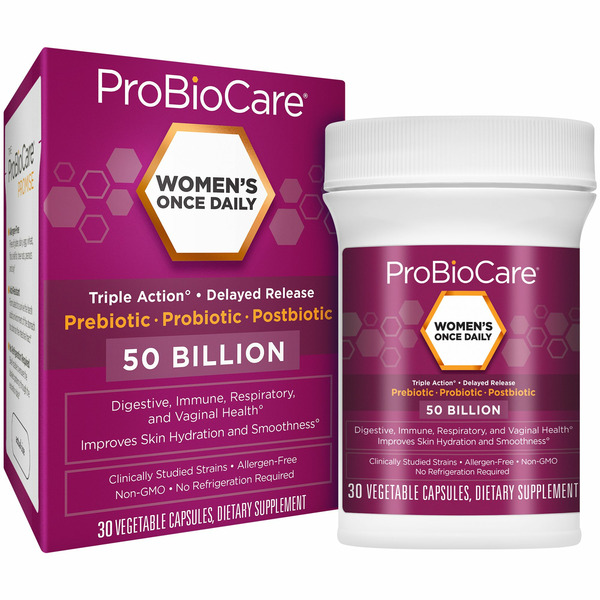 Probiotics ProBioCare Women's Once Daily 50 Billion Probiotics CFU Vegetarian Capsules hero