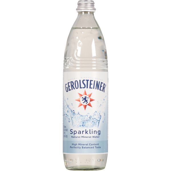 Water, Seltzer & Sparkling Water Gerolsteiner Natural Mineral Water, Sparkling hero