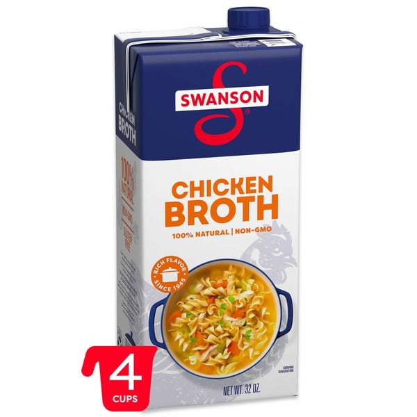 Holiday Items Swanson's Chicken Broth hero