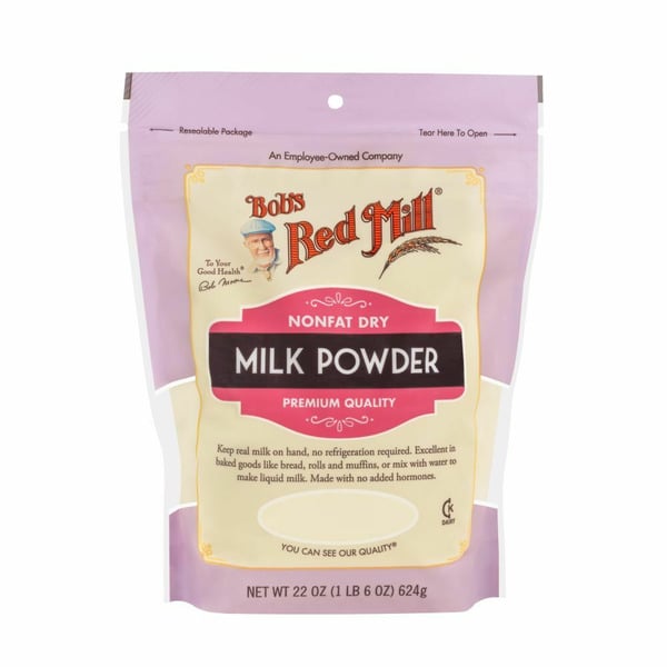 Baking Ingredients Bob's Red Mill Non Fat Dry Milk Powder hero