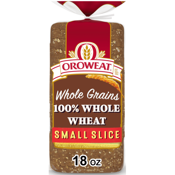 Bread Oroweat Small Slice, Whole Wheat Bread hero