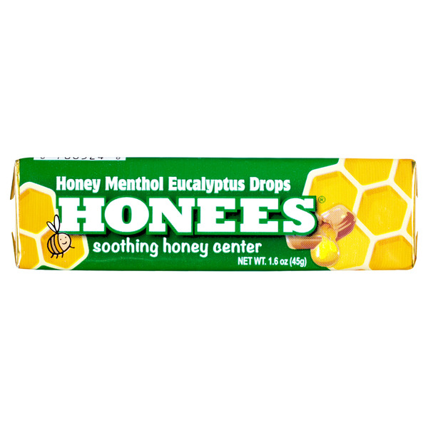 Candy & Chocolate Honees Honey Menthol Eucalyptus Drops hero