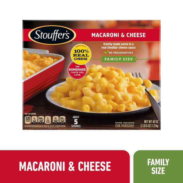 Frozen Meals Stouffer's Macaroni & Cheese hero