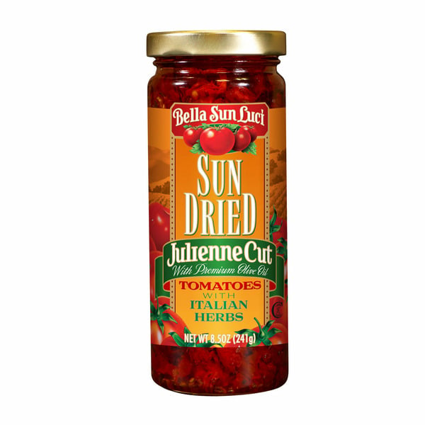 Canned & Jarred Vegetables Bella Sun Luci Sun Dried Tomato Julienne Cut hero