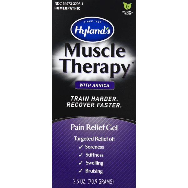 Vitamins & Supplements Hyland's Muscle Therapy, with Arnica, Pain Relief Gel hero