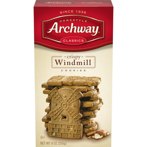 Cookies & Cakes Archway Crispy Windmill Cookies hero