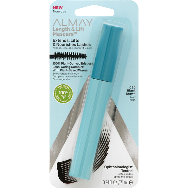 Makeup Almay Mascara, Length & Lift, Black Brown 030 hero