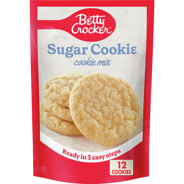 Pantry Betty Crocker Sugar Cookie Mix, Makes twelve (12) 2-inch Cookies hero