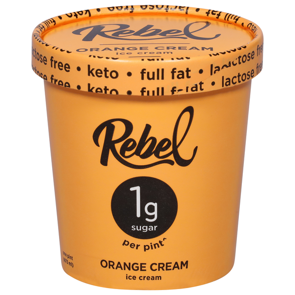 Ice Cream, Novelties & Ice Rebel Ice Cream, Orange Cream hero