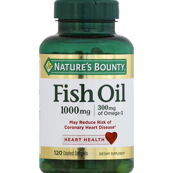 Vitamins & Supplements Nature's Bounty Fish Oil hero