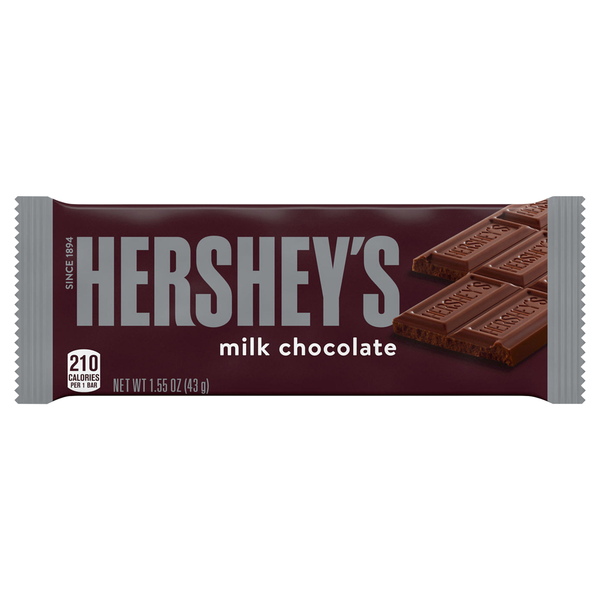 Candy, Chocolate & Gum Hershey's Milk Chocolate Candy hero