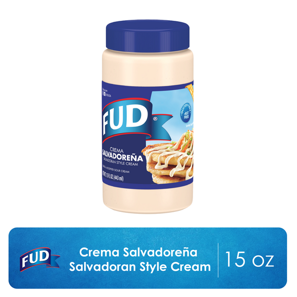 FUD Sour Cream, Acidified, Salvadoran Style hero