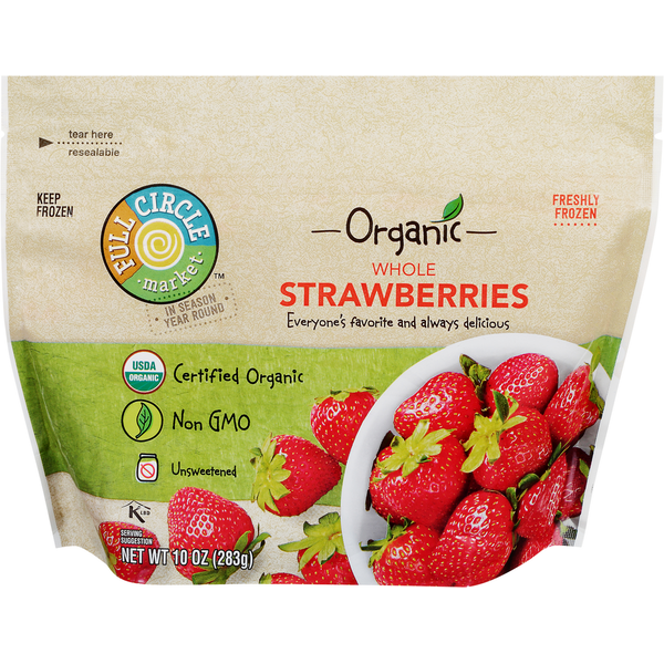 Frozen Produce Full Circle Organic Frozen Strawberries hero