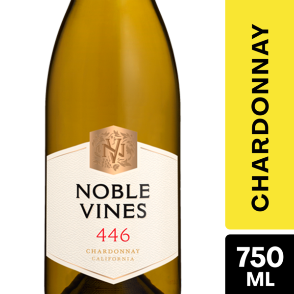 Chardonnay Wine Noble Vines Chardonnay, 446, Monterey, 2018 hero