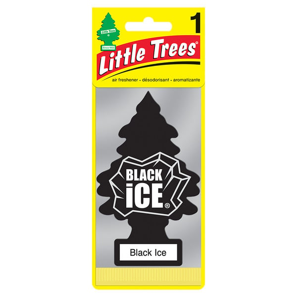 Air Fresheners & Candles Little Trees Car Air Freshener, Hanging Tree, Black Ice hero