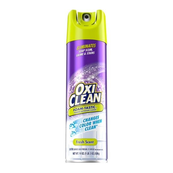 Cleaning Products OxiClean Foam-Tastic Fresh Scent Bathroom Cleaner hero