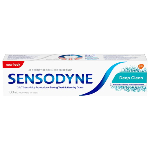 Oral Hygiene Sensodyne Deep Clean Daily Care Toothpaste hero