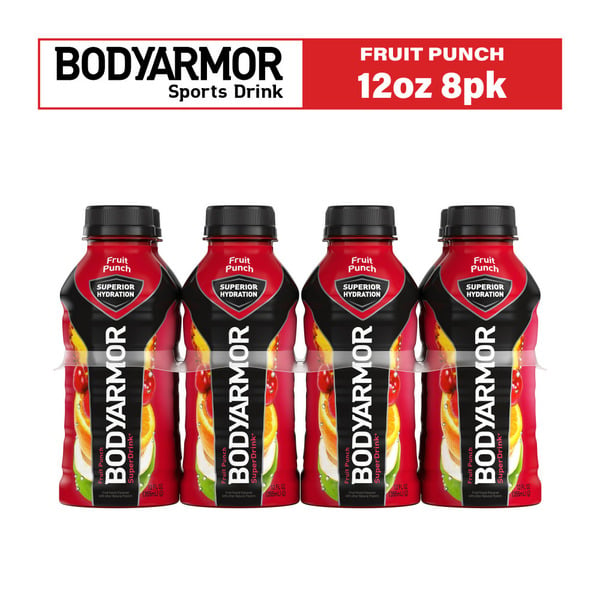 Energy & Sports Drinks BODYARMOR SuperDrink Fruit Punch Electrolyte Sports Hydration Drinks hero