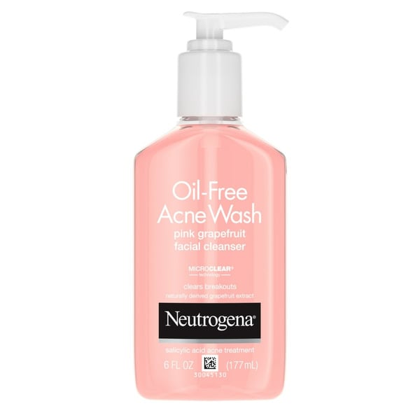 Facial Care Neutrogena Oil-Free Pink Grapefruit Acne Facial Cleanser hero