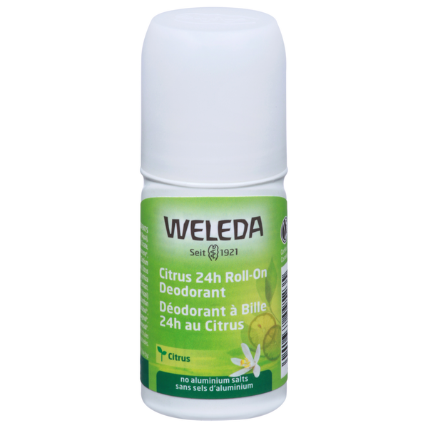 Deodorants Weleda Deodorant, Roll-On, 24H, Citus hero